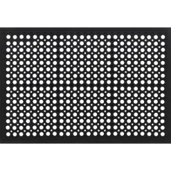 Woon- & Tuinaccessoires*vidaXL Deurmat rechthoekig 60x90 cm rubber