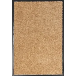 Woon- & Tuinaccessoires*vidaXL Deurmat wasbaar 40x60 cm crème Cr&egrave;me