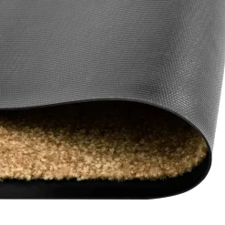 Woon- & Tuinaccessoires*vidaXL Deurmat wasbaar 40x60 cm crème Cr&egrave;me