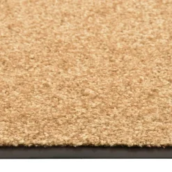 Woon- & Tuinaccessoires*vidaXL Deurmat wasbaar 40x60 cm crème Cr&egrave;me