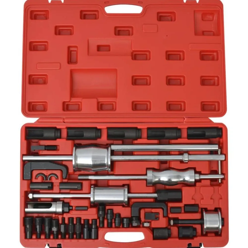 Garageuitrusting & Gereedschap*vidaXL Diesel injector trekker set staal