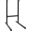 Fitness*vidaXL Dip station Zwart 103,5 x 66,5 x 121,5 cm Gepoedercoat staal