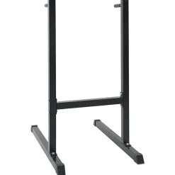 Fitness*vidaXL Dip station Zwart 103,5 x 66,5 x 121,5 cm Gepoedercoat staal
