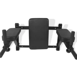 Dipstation fitnessapparaat wandgemonteerd zwart>vidaXL Outlet