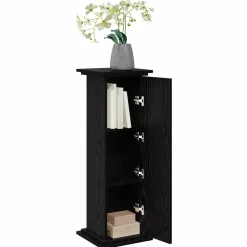 Displaystand met plank 31 x 30 x 90 cm Bewerkt hout><noscript><img width=