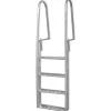 Zwembaden & Spa'S*vidaXL Dok/zwembadladder met 4 treden aluminium 167 cm