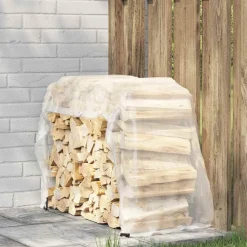 Bouwbeslag*vidaXL Doorzichtig zeildoek met zeilringen 1x2 m polyethyleen