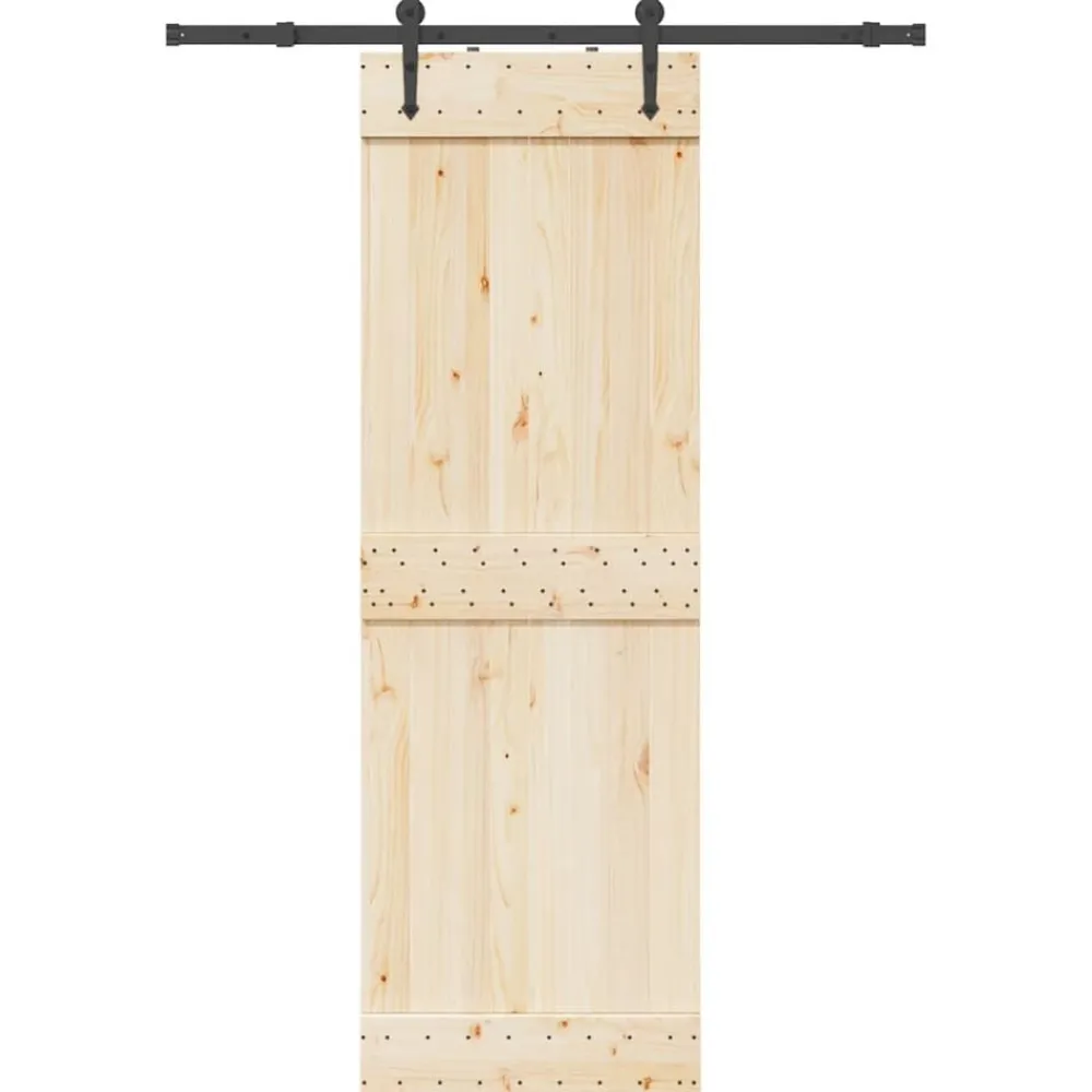 Bouwmaterialen*vidaXL Doos met onderdelen voor schuifdeur 152,5 cm staal zwart