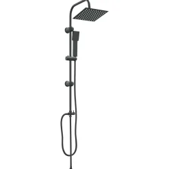 Sanitair & Loodgietersbenodigdheden*vidaXL Douche systeem 47 x 20 x 95 cm Roestvrij staal Zwart
