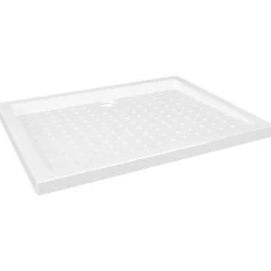 Douchebak met noppen 90x70x4 cm ABS wit>vidaXL Sale