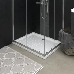 Douchebak met noppen 90x70x4 cm ABS wit>vidaXL Sale