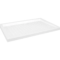 Sanitair & Loodgietersbenodigdheden*vidaXL Douchebak met noppen 70x100x4 cm ABS wit