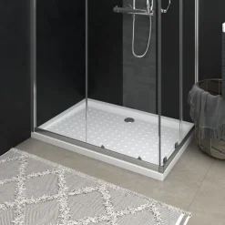 Sanitair & Loodgietersbenodigdheden*vidaXL Douchebak met noppen 70x100x4 cm ABS wit