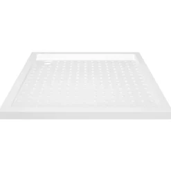Sanitair & Loodgietersbenodigdheden*vidaXL Douchebak met noppen 80x80x4 cm ABS wit