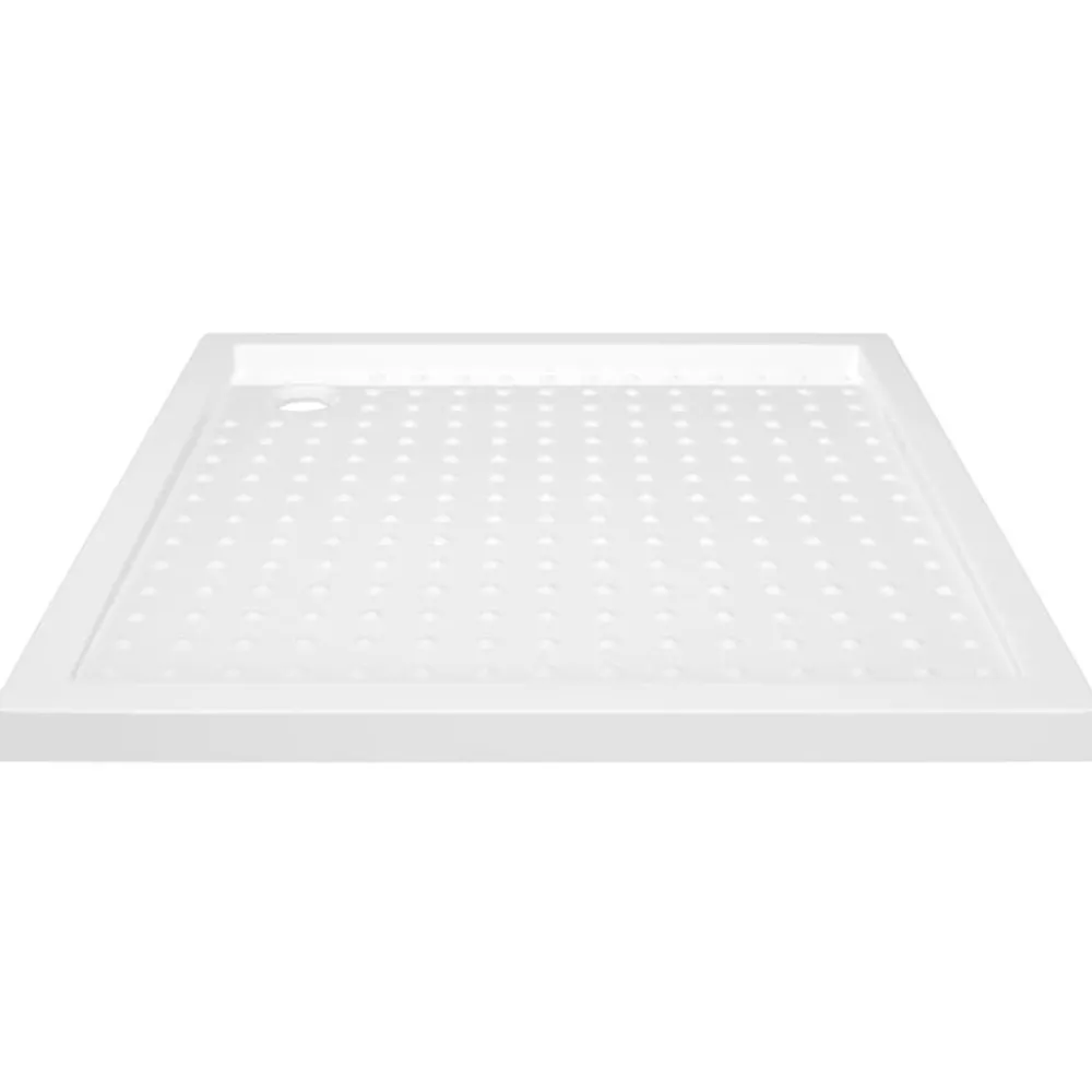 Sanitair & Loodgietersbenodigdheden*vidaXL Douchebak met noppen 80x80x4 cm ABS wit