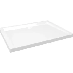Sanitair & Loodgietersbenodigdheden*vidaXL Douchebak rechthoekig 70x90 cm ABS Wit