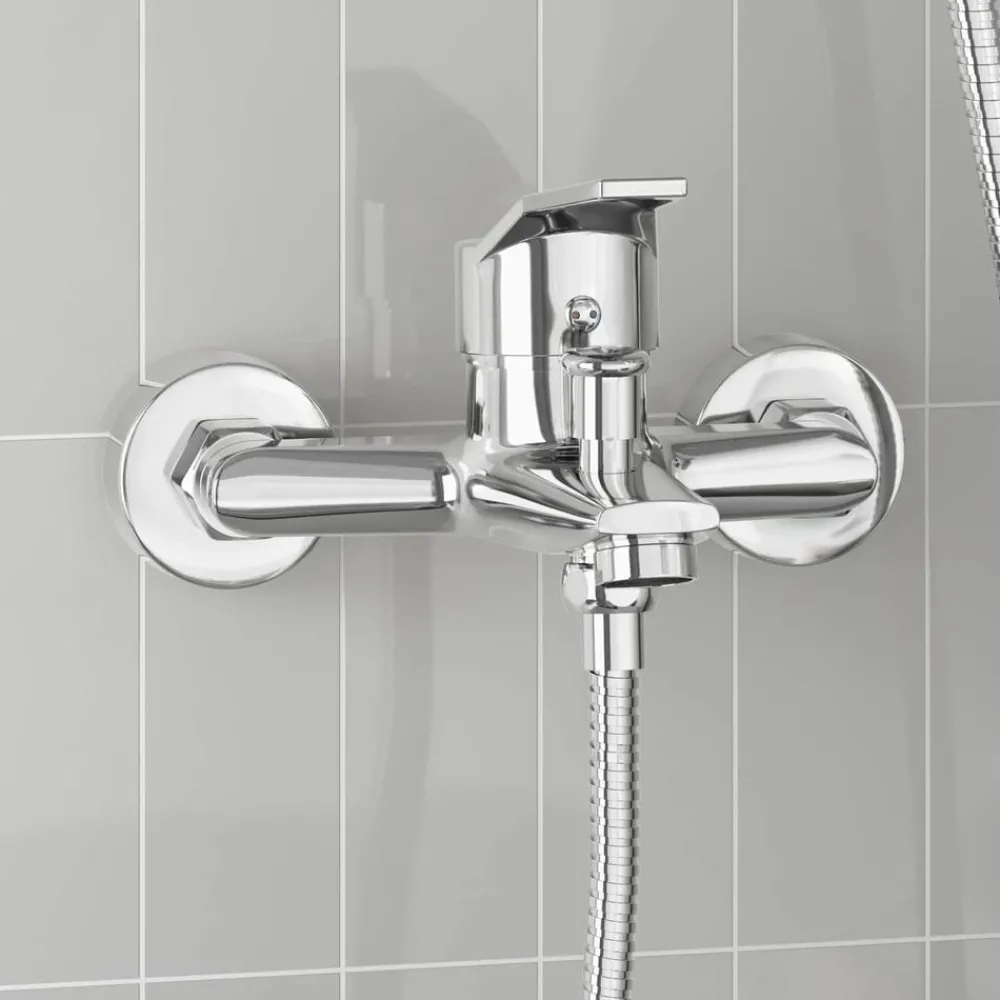 Sanitair & Loodgietersbenodigdheden*vidaXL Douchemengkraan G 1 / 2 inch Chroom