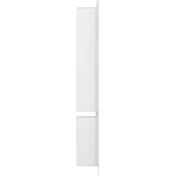 Sanitair & Loodgietersbenodigdheden*vidaXL Douchenis met 2 vakken 41x69x9 cm hoogglans wit