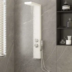 Douchepaneelsysteem aluminium>vidaXL Clearance