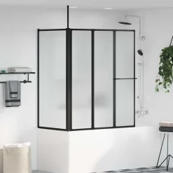 Sanitair & Loodgietersbenodigdheden*vidaXL Douchescherm Wit 120 x 70 x 137 cm Aluminium