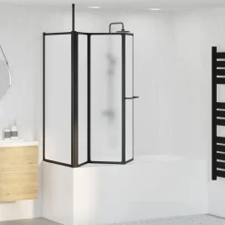Sanitair & Loodgietersbenodigdheden*vidaXL Douchescherm Wit 120 x 70 x 137 cm Aluminium