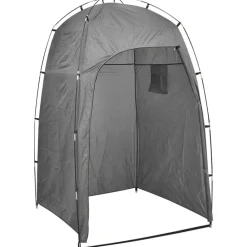Buitensport*vidaXL Douche-/wc-/omkleedtent Grijs