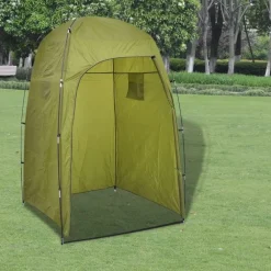 Buitensport*vidaXL Douche-/WC-/omkleedtent Groen