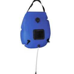Buitensport*vidaXL Douchezak camping 20 L PVC blauw
