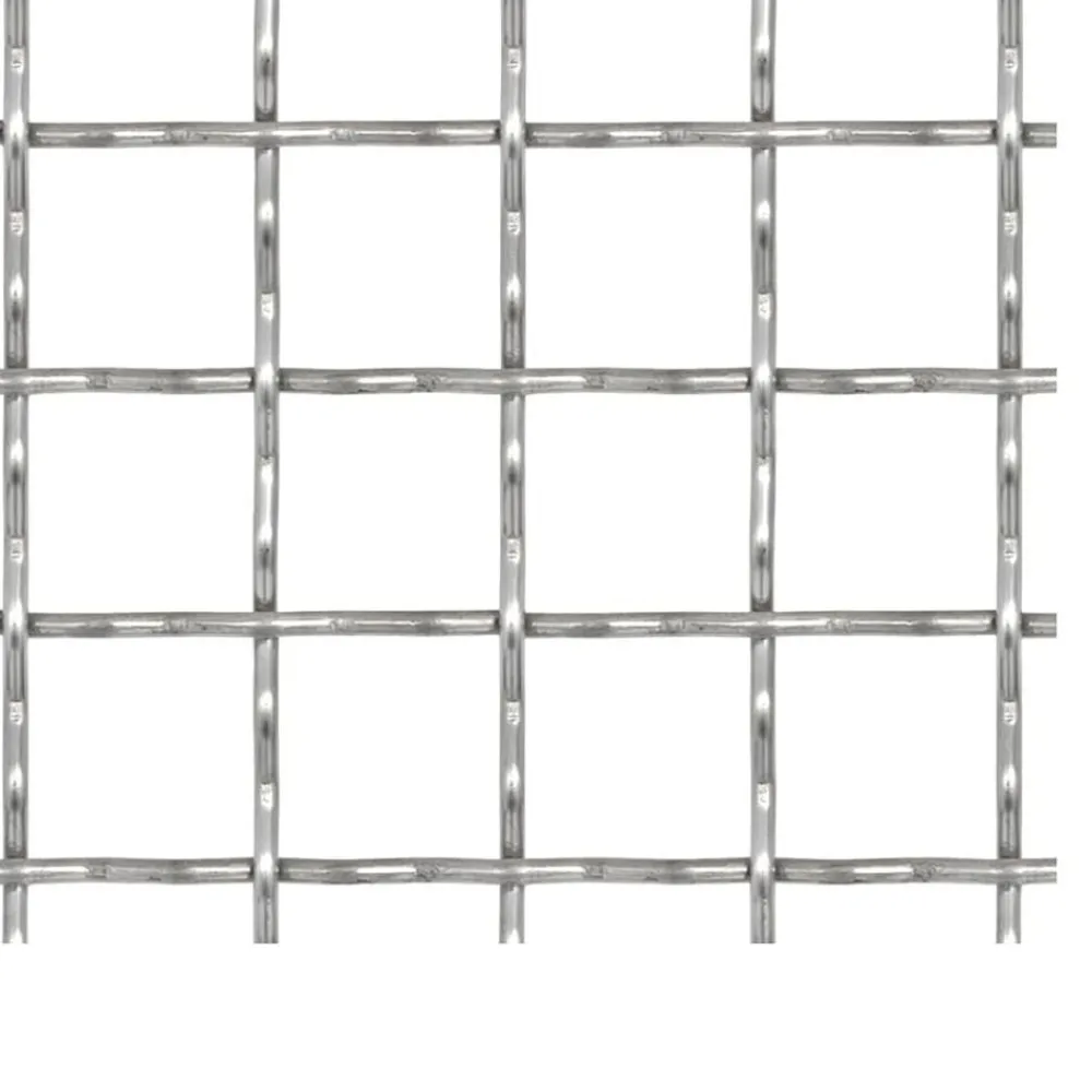 Draadhek geweven gaas 50x50 cm 11x11x2 mm roestvrij staal>vidaXL Discount