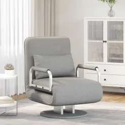 Draaistoel en slaapbank stof>vidaXL Hot