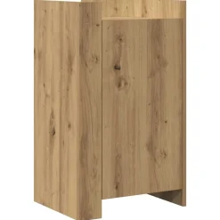 Kasten & Opbergmeubelen*vidaXL Dressoir Artisan Eiken 45 x 35 x 75 cm artisanaal eikenkleurig