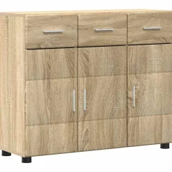 Dressoir FLORIN 88,5 x 30,5 x 73 cm Bewerkt hout>vidaXL