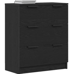 Dressoir met lade 60 x 30 x 70 cm Bewerkt hout><noscript><img width=