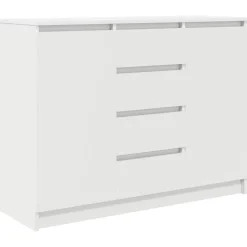 Dressoir met lades 100,5x35x76 cm spaanplaat>vidaXL New