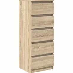 Dressoir met lades 37,5x35x99 cm spaanplaat kleurig>vidaXL Hot