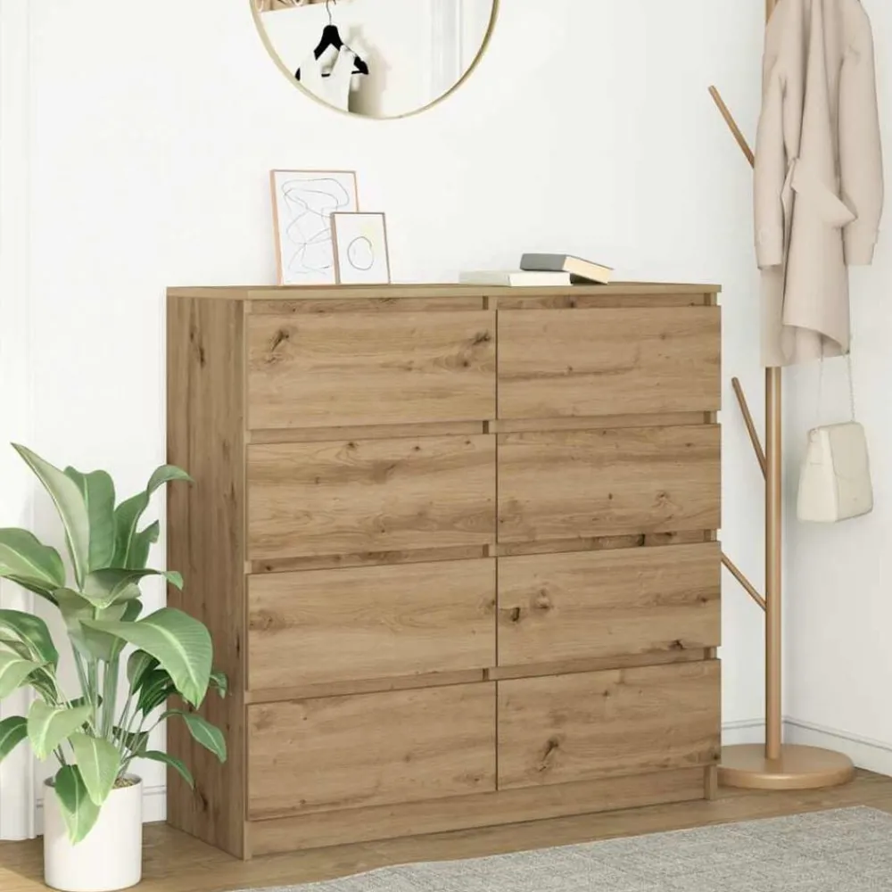 Dressoir 100x35x99 cm bewerkt hout>vidaXL Outlet