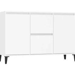 Kasten & Opbergmeubelen*vidaXL Dressoir 102x35x70 cm bewerkt hout Wit