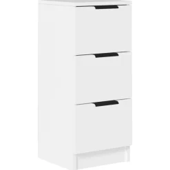 Kasten & Opbergmeubelen*vidaXL Dressoir 30x30x70 cm bewerkt hout Wit