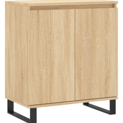 Dressoir 60x35x70 cm bewerkt hout kleurig>vidaXL Hot