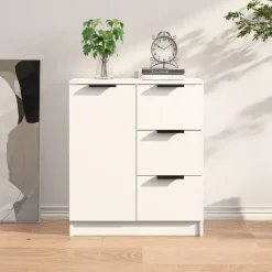 Kasten & Opbergmeubelen*vidaXL Dressoir 60x30x70 cm bewerkt hout Wit