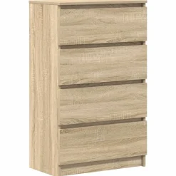 Dressoir 60x35x98,5 cm bewerkt hout kleurig>vidaXL Clearance