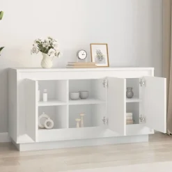 Kasten & Opbergmeubelen*vidaXL Dressoir 102x35x55 cm bewerkt hout Wit