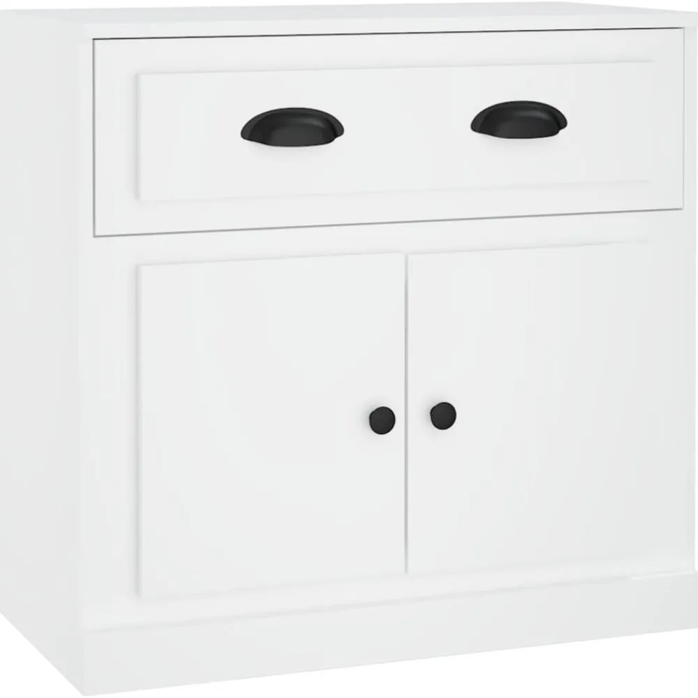 Kasten & Opbergmeubelen*vidaXL Dressoir 70x35,5x67,5 cm bewerkt hout Wit