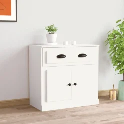 Kasten & Opbergmeubelen*vidaXL Dressoir 70x35,5x67,5 cm bewerkt hout Wit