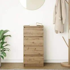 Dressoir 37,5x35x76 cm bewerkt hout><noscript><img width=