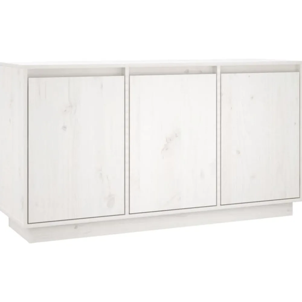 Dressoir 111x34x60 cm massief grenenhout>vidaXL New