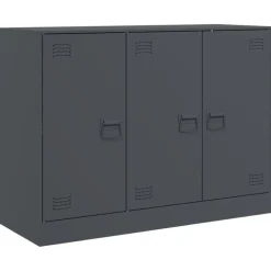 Dressoir 99x39x73 cm staal kleurig>vidaXL Outlet
