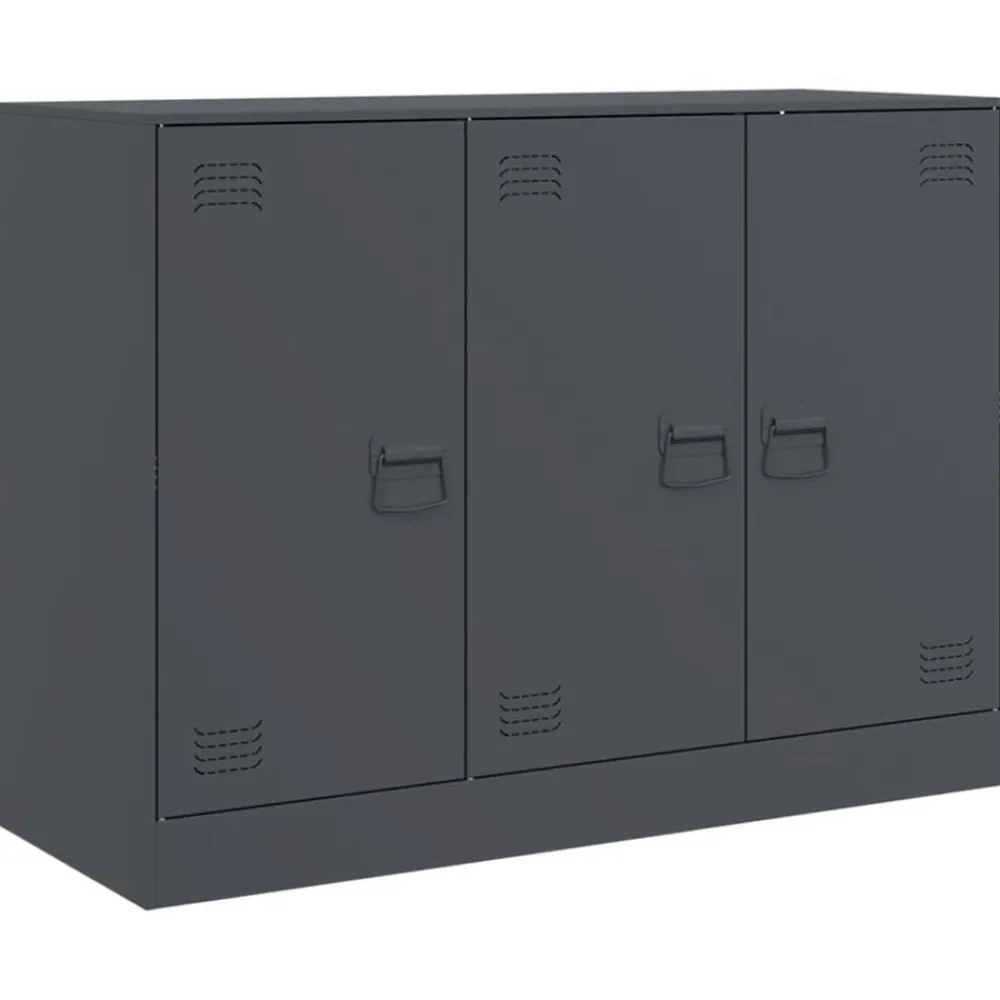 Dressoir 99x39x73 cm staal kleurig>vidaXL Outlet