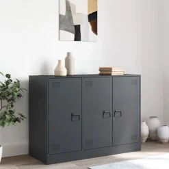 Dressoir 99x39x73 cm staal kleurig><noscript><img width=