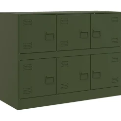 Dressoir 99x39x73 cm staal>vidaXL Hot